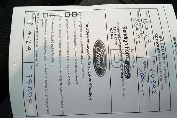 2021 Ford Ranger XL Hi-Rider PX MkIII Rear Wheel Drive 2.2L