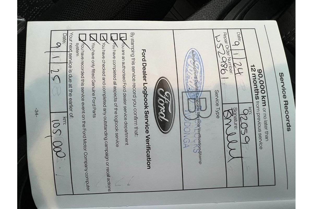 2021 Ford Ranger XL Hi-Rider PX MkIII Rear Wheel Drive 2.2L