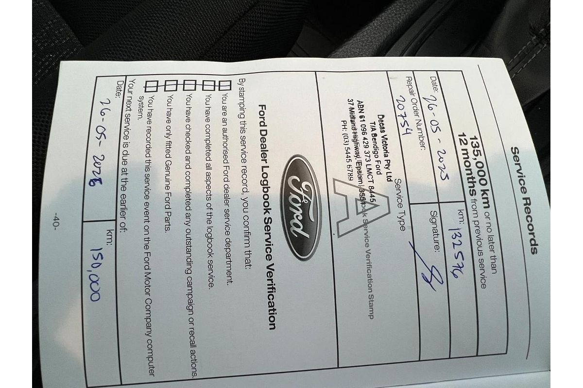 2021 Ford Ranger XL Hi-Rider PX MkIII Rear Wheel Drive 2.2L