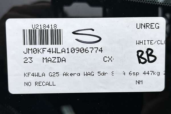 2023 Mazda CX-5 G25 Akera KF Series