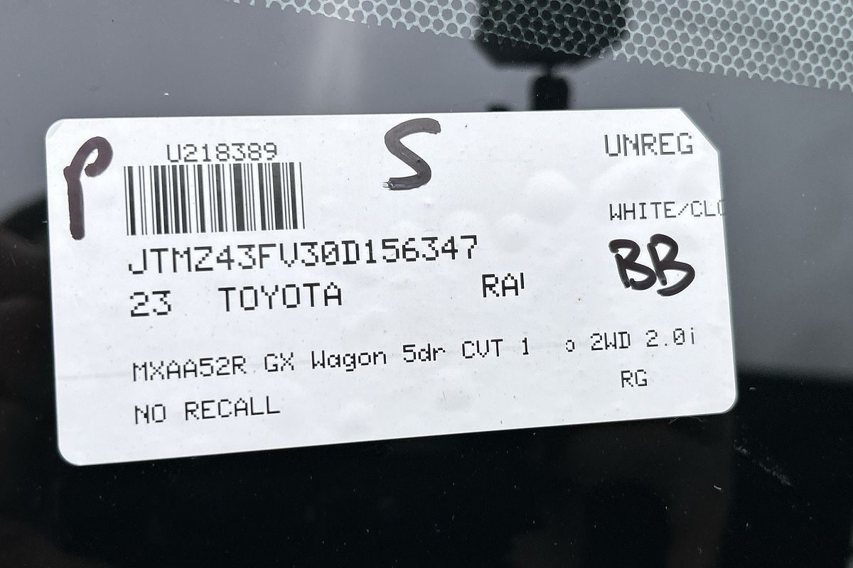 2023 Toyota RAV4 GX MXAA52R