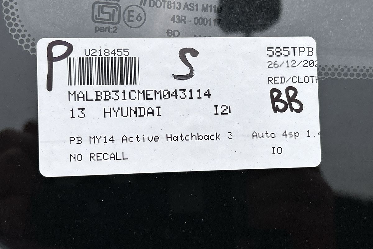 2013 Hyundai i20 Active PB