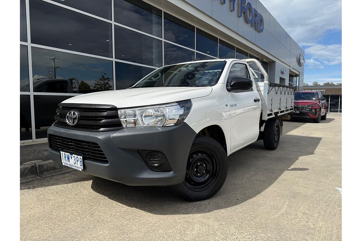 2018 Toyota Hilux Workmate TGN121R Rear Wheel Drive