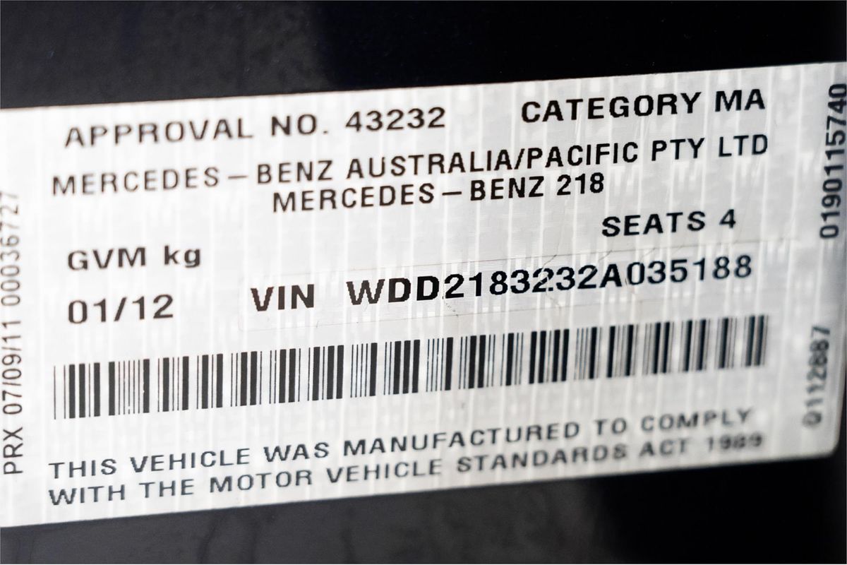 2011 Mercedes-Benz CLS-Class CLS350 CDI BlueEFFICIENCY C218