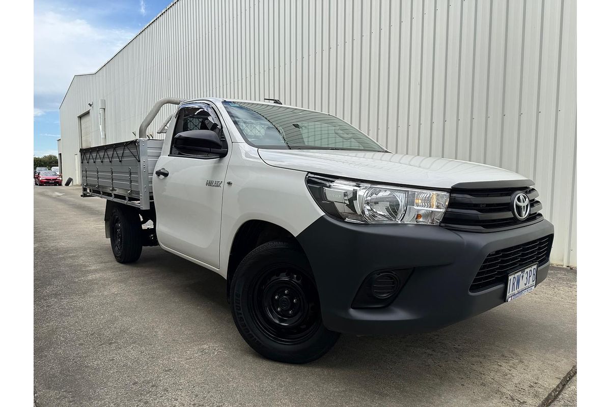 2018 Toyota Hilux Workmate TGN121R Rear Wheel Drive