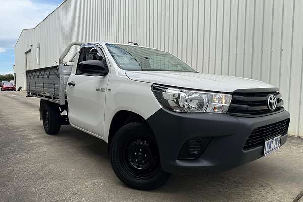 2018 Toyota Hilux Workmate TGN121R Rear Wheel Drive