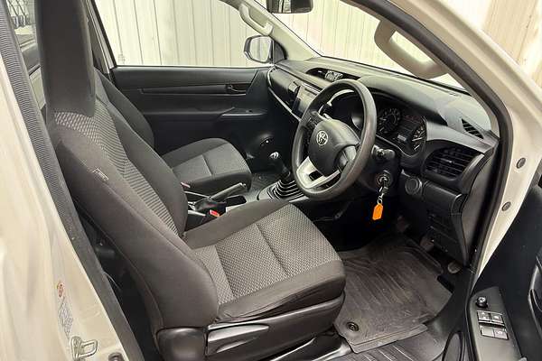 2018 Toyota Hilux Workmate TGN121R Rear Wheel Drive