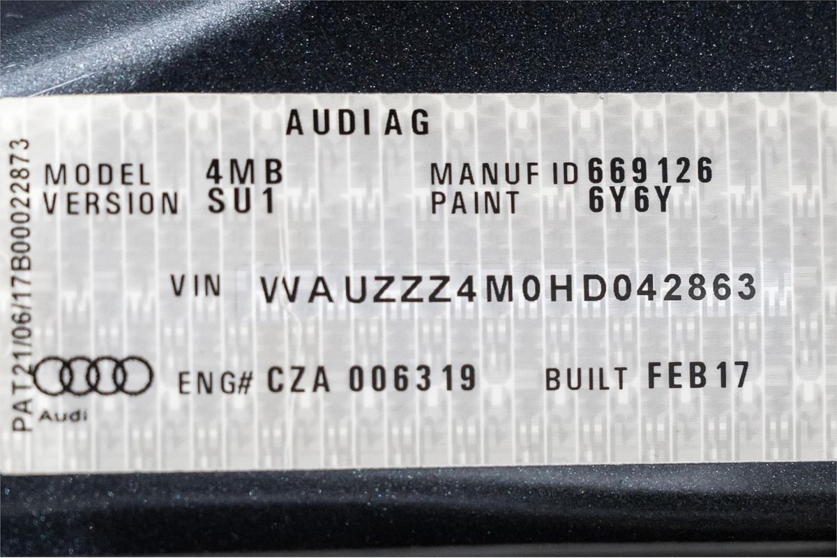 2017 Audi SQ7 TDI 4M