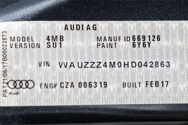 2017 Audi SQ7 TDI 4M