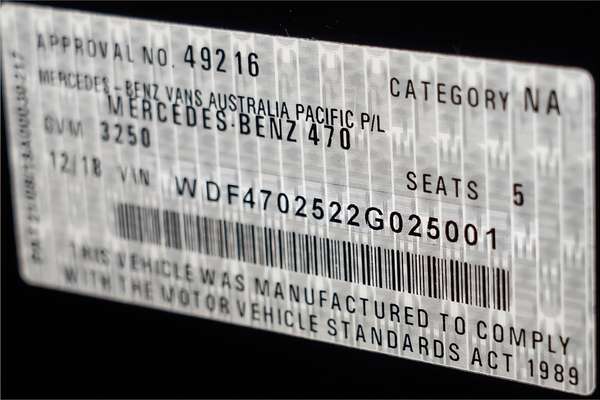 2018 Mercedes-Benz X-Class X350d Power 470 4X4