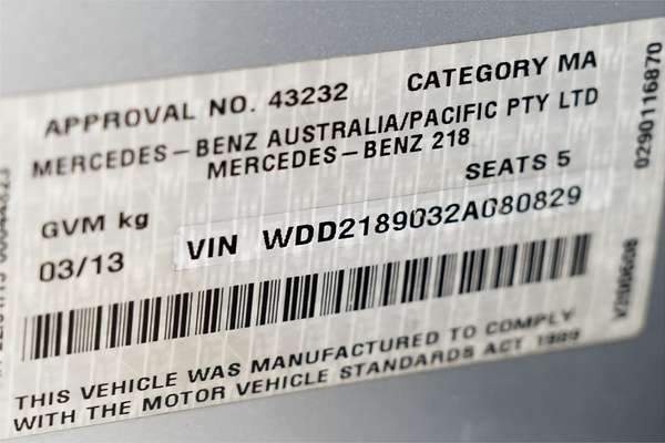 2013 Mercedes-Benz CLS-Class CLS250 CDI BlueEFFICIENCY X218