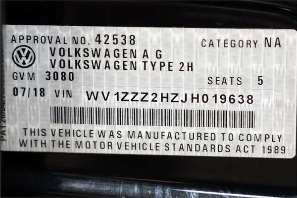 2018 Volkswagen Amarok TDI550 Dark Label 2H 4X4