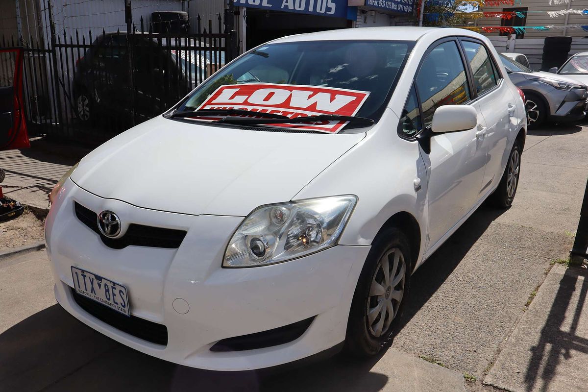 2009 Toyota Corolla Ascent ZRE152R