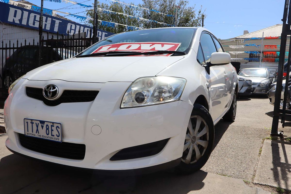 2009 Toyota Corolla Ascent ZRE152R