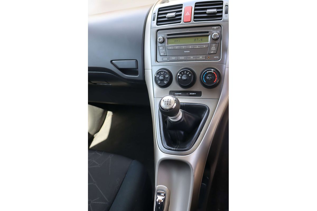 2009 Toyota Corolla Ascent ZRE152R