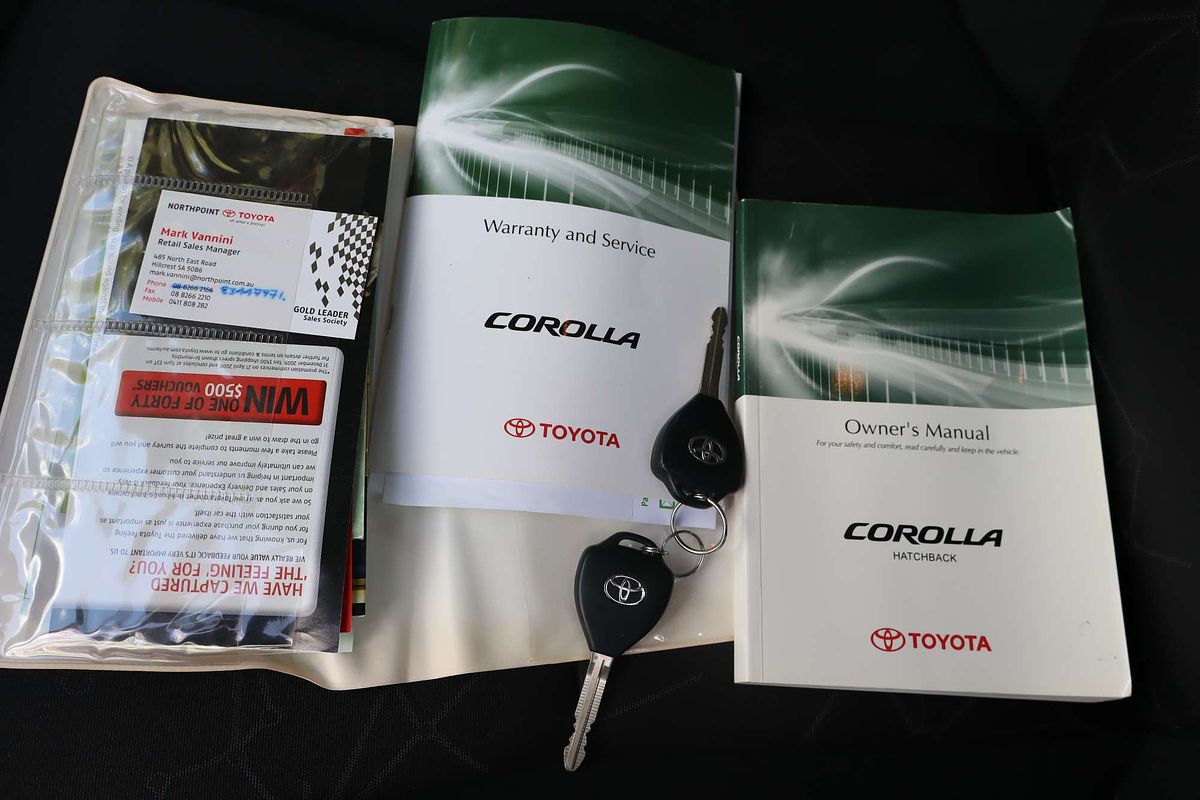 2009 Toyota Corolla Ascent ZRE152R
