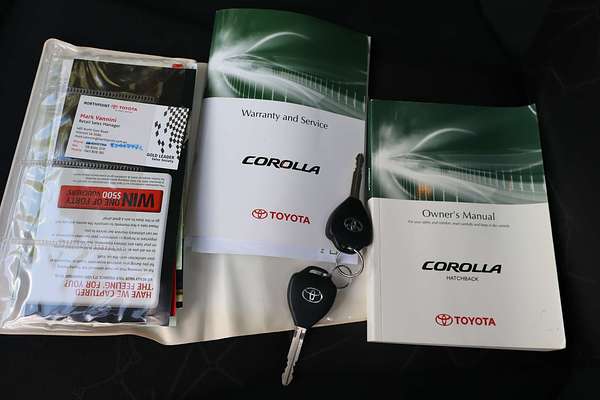 2009 Toyota Corolla Ascent ZRE152R