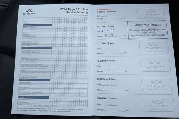 2024 Chery Tiggo 8 Pro Max Ultimate AWD