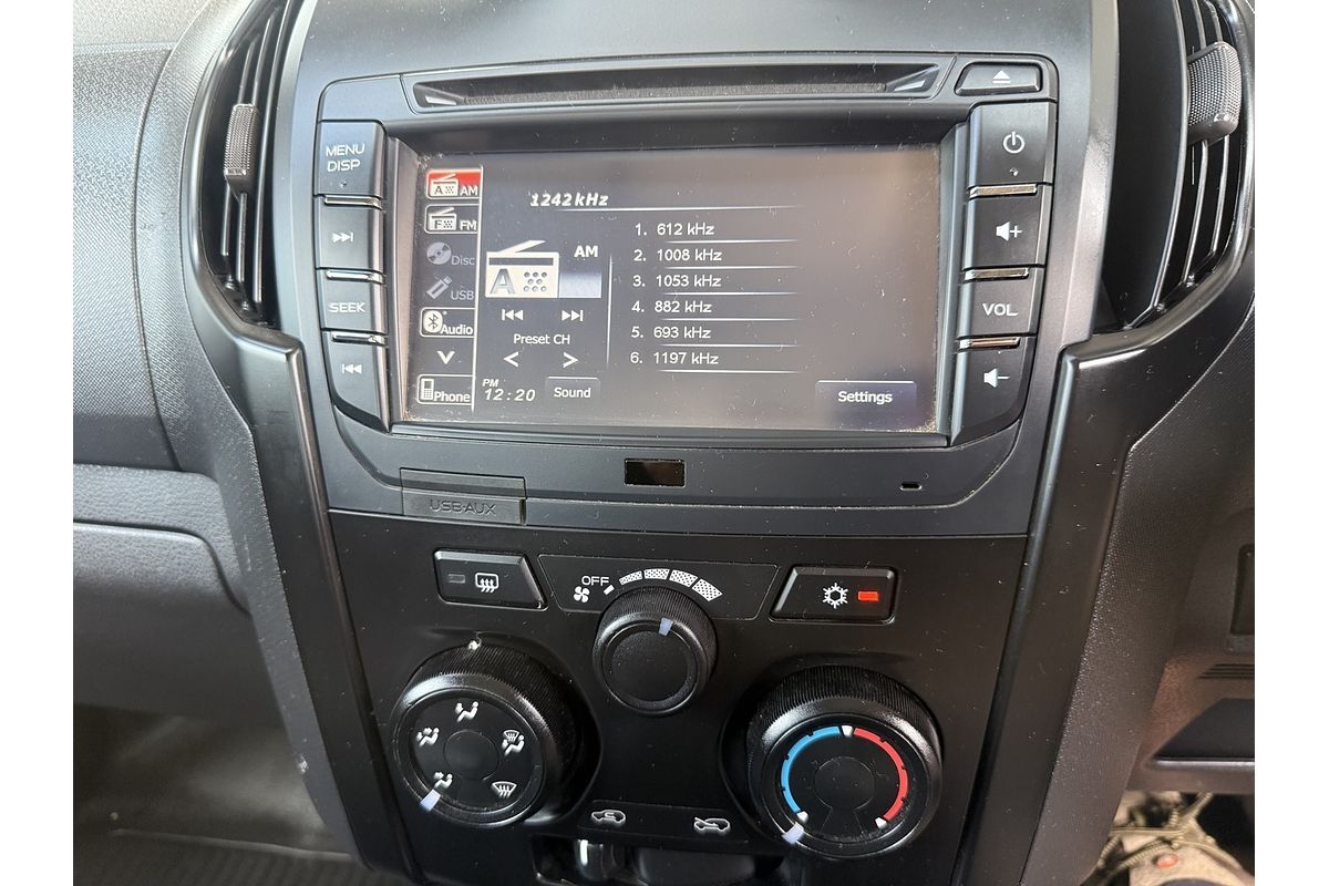 2018 Isuzu D-MAX SX High Ride Rear Wheel Drive