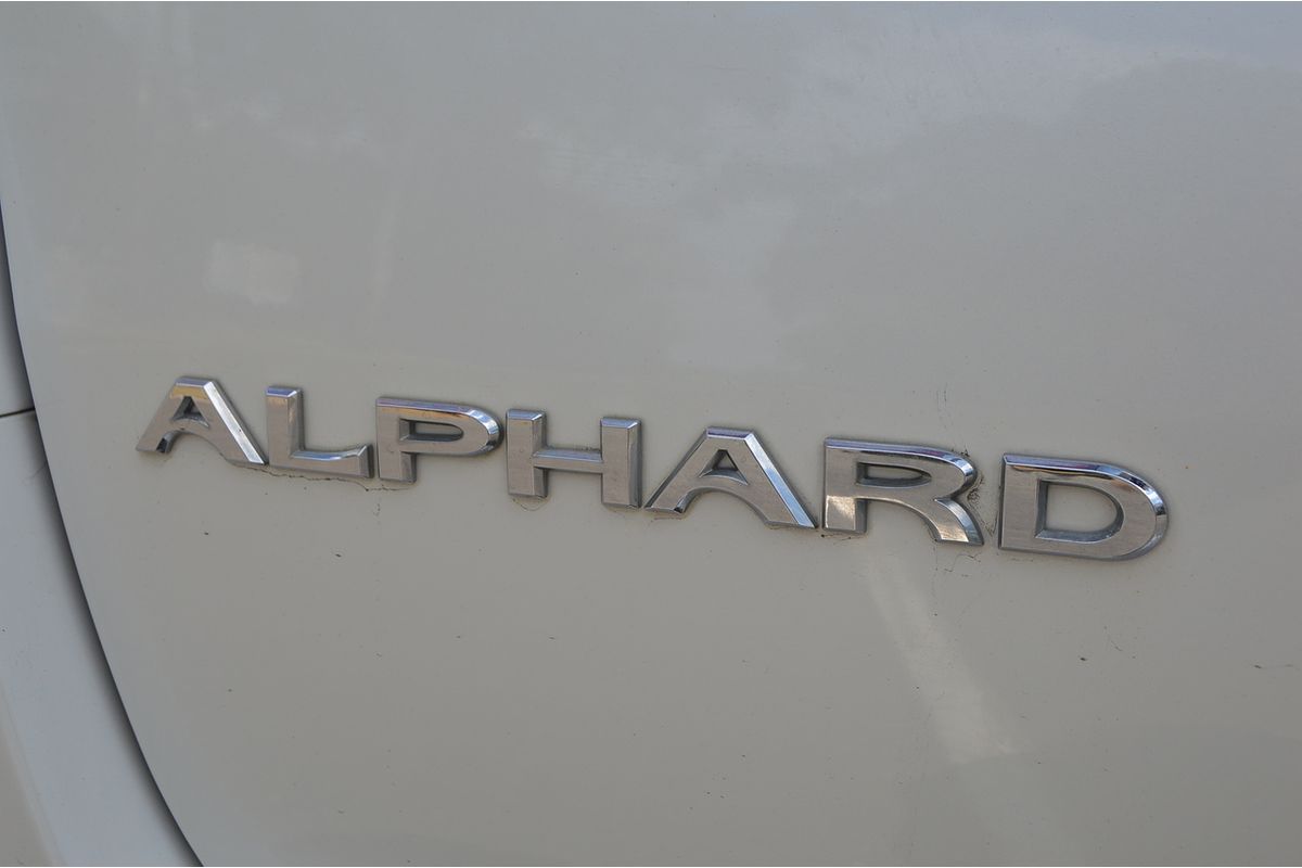 2012 Toyota Alphard SR ATH20
