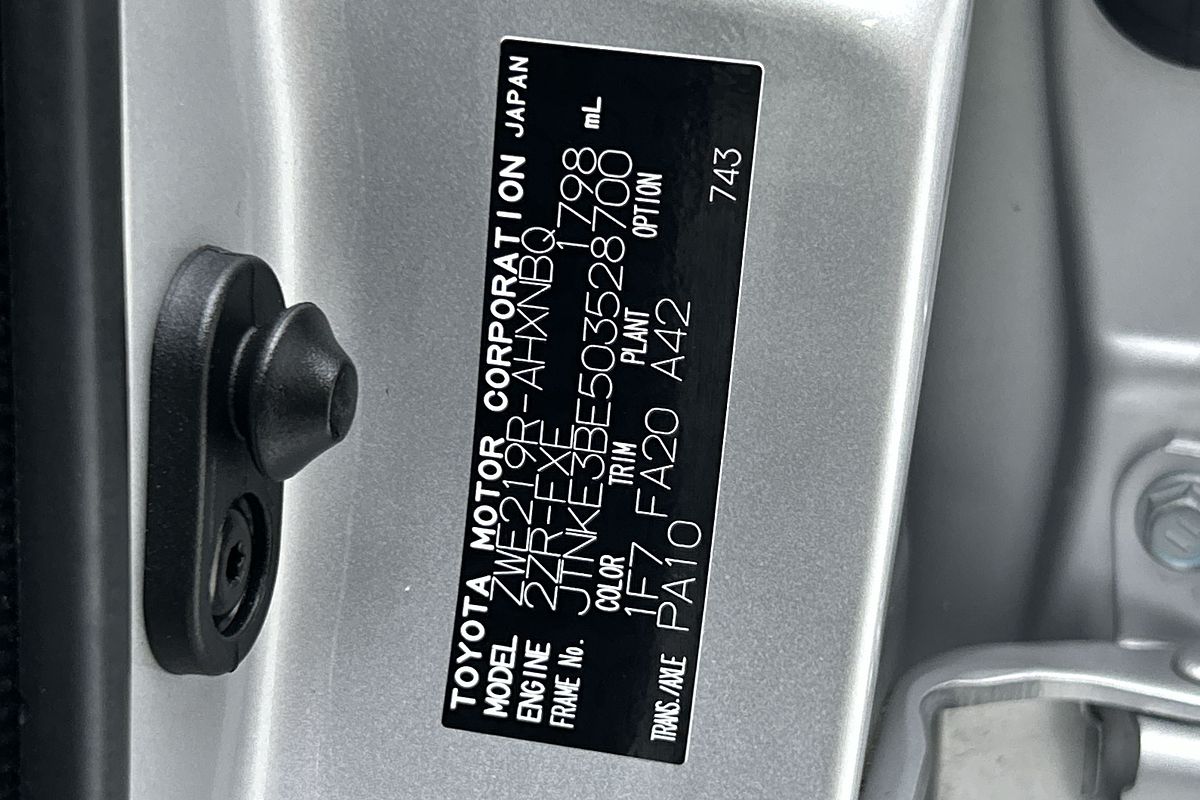 2024 Toyota Corolla Ascent Sport Hybrid ZWE219R