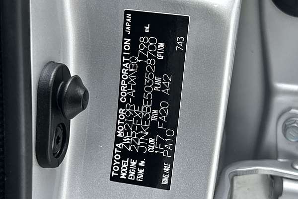 2024 Toyota Corolla Ascent Sport Hybrid ZWE219R