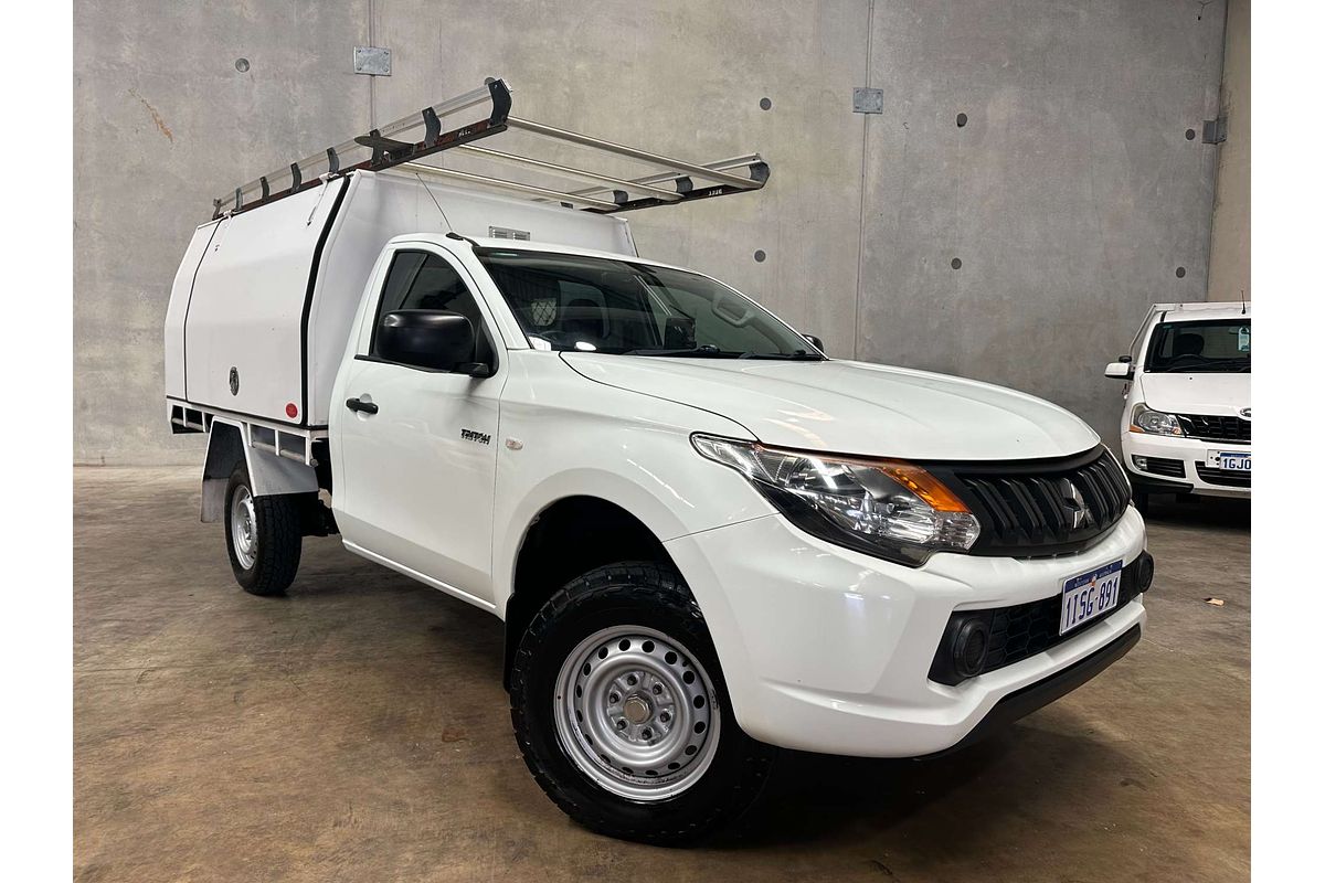 2018 Mitsubishi Triton GLX MQ Rear Wheel Drive