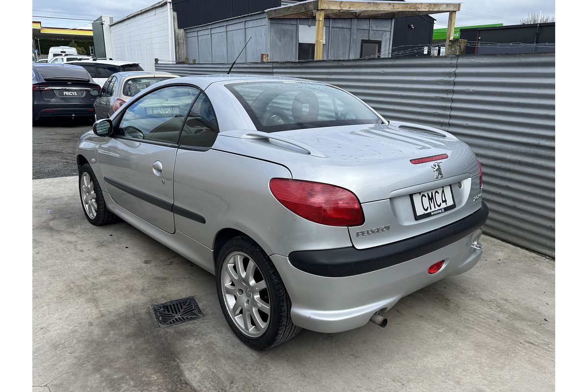 2004 Peugeot 206 1.6 CPE CAB 2DR AP