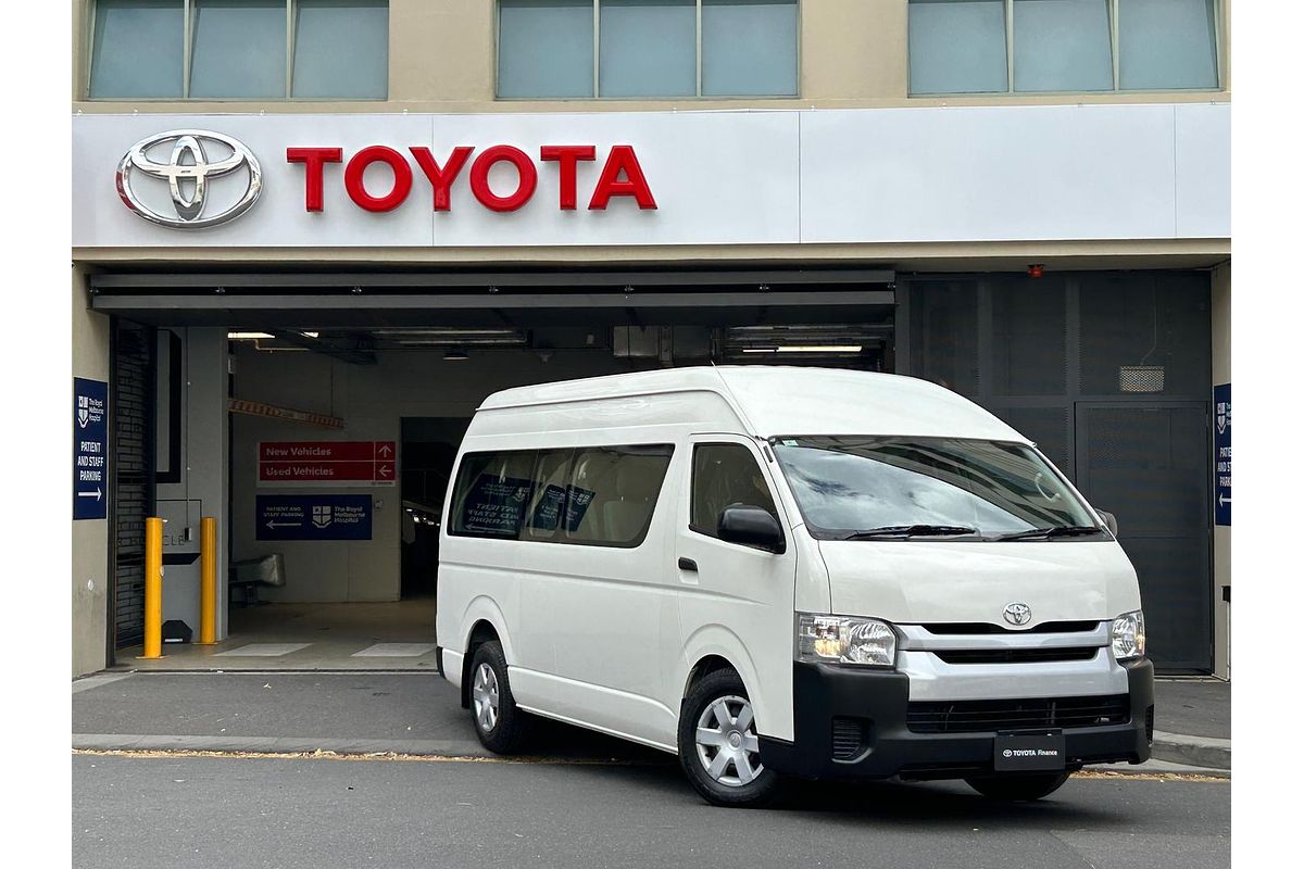 2017 Toyota Hiace Commuter KDH223R ELWB High Roof