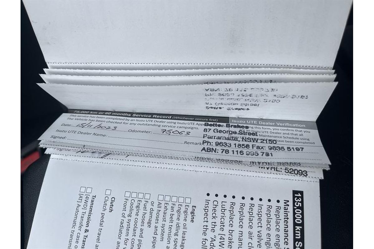 2020 Isuzu D-MAX SX High Ride Rear Wheel Drive