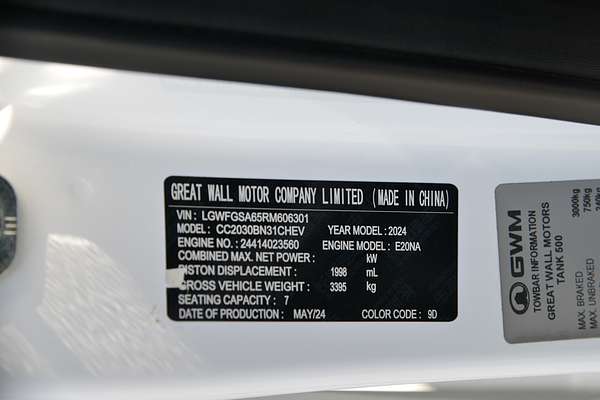 2024 GWM Tank 500 Ultra Hybrid P03