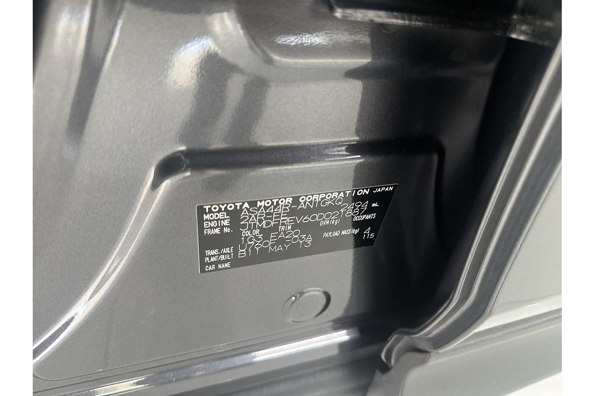 2013 Toyota RAV4 GXL ASA44R