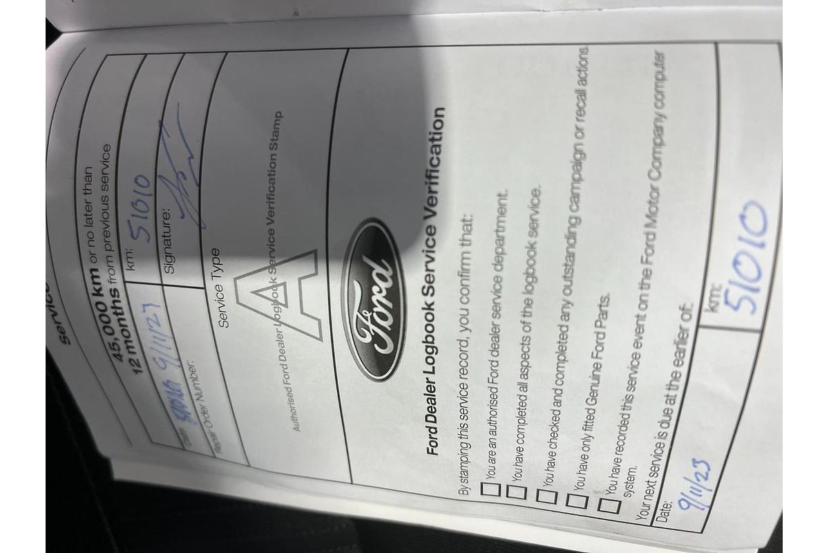 2022 Ford Ranger XLT PX MkIII 4X4 2.0L