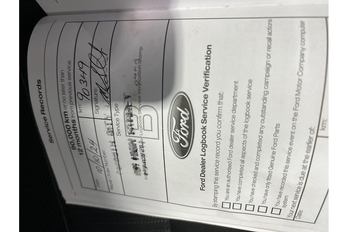 2022 Ford Ranger XLT PX MkIII 4X4 2.0L