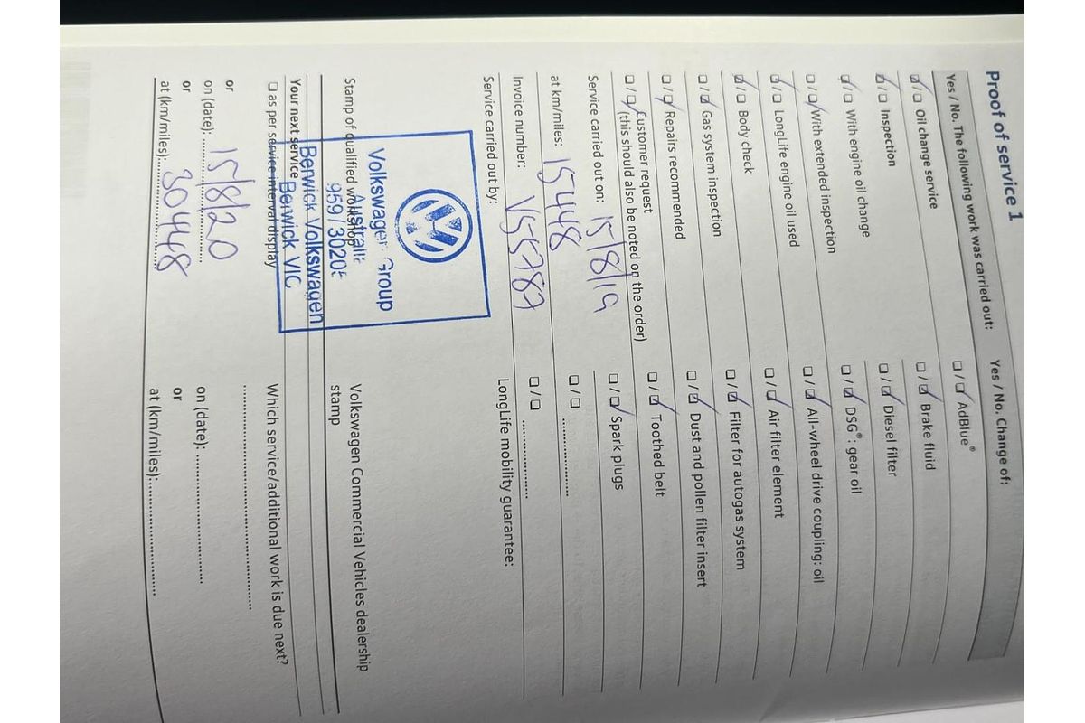 2019 Volkswagen Amarok TDI550 Highline 2H 4X4