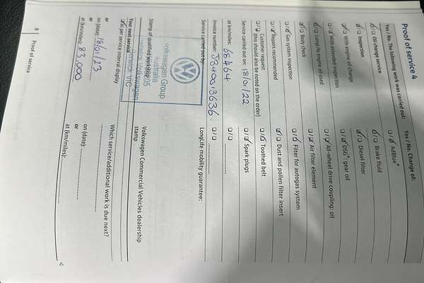 2019 Volkswagen Amarok TDI550 Highline 2H 4X4