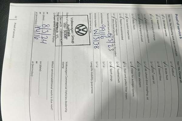 2019 Volkswagen Amarok TDI550 Highline 2H 4X4