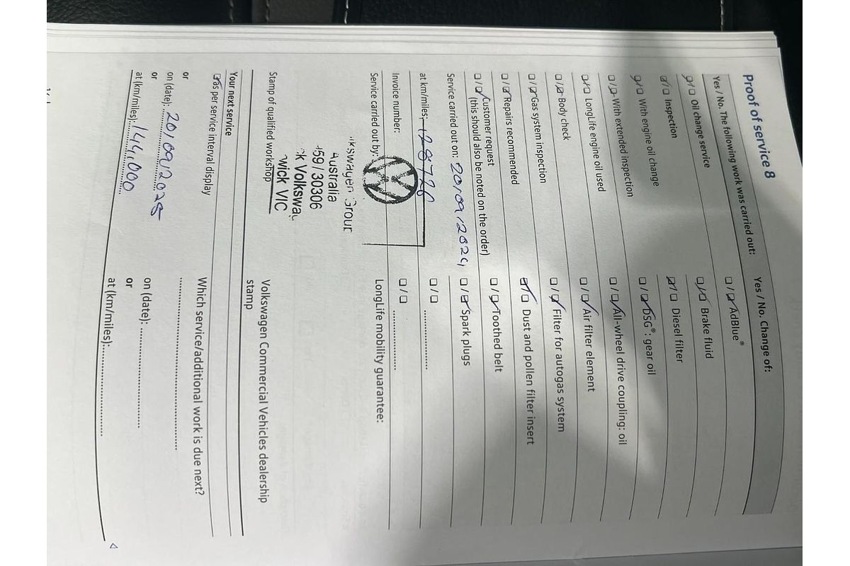 2019 Volkswagen Amarok TDI550 Highline 2H 4X4