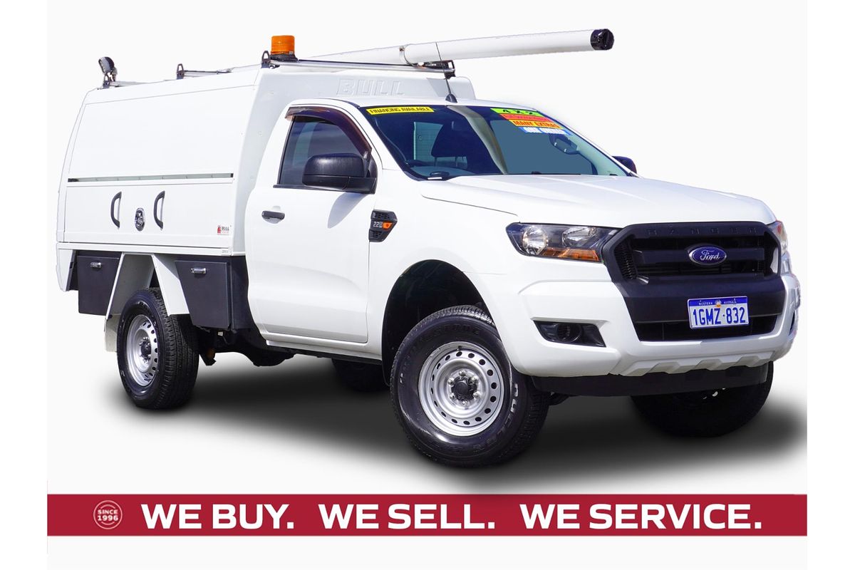 2018 Ford Ranger XL Hi-Rider PX MkII Rear Wheel Drive 2.2L