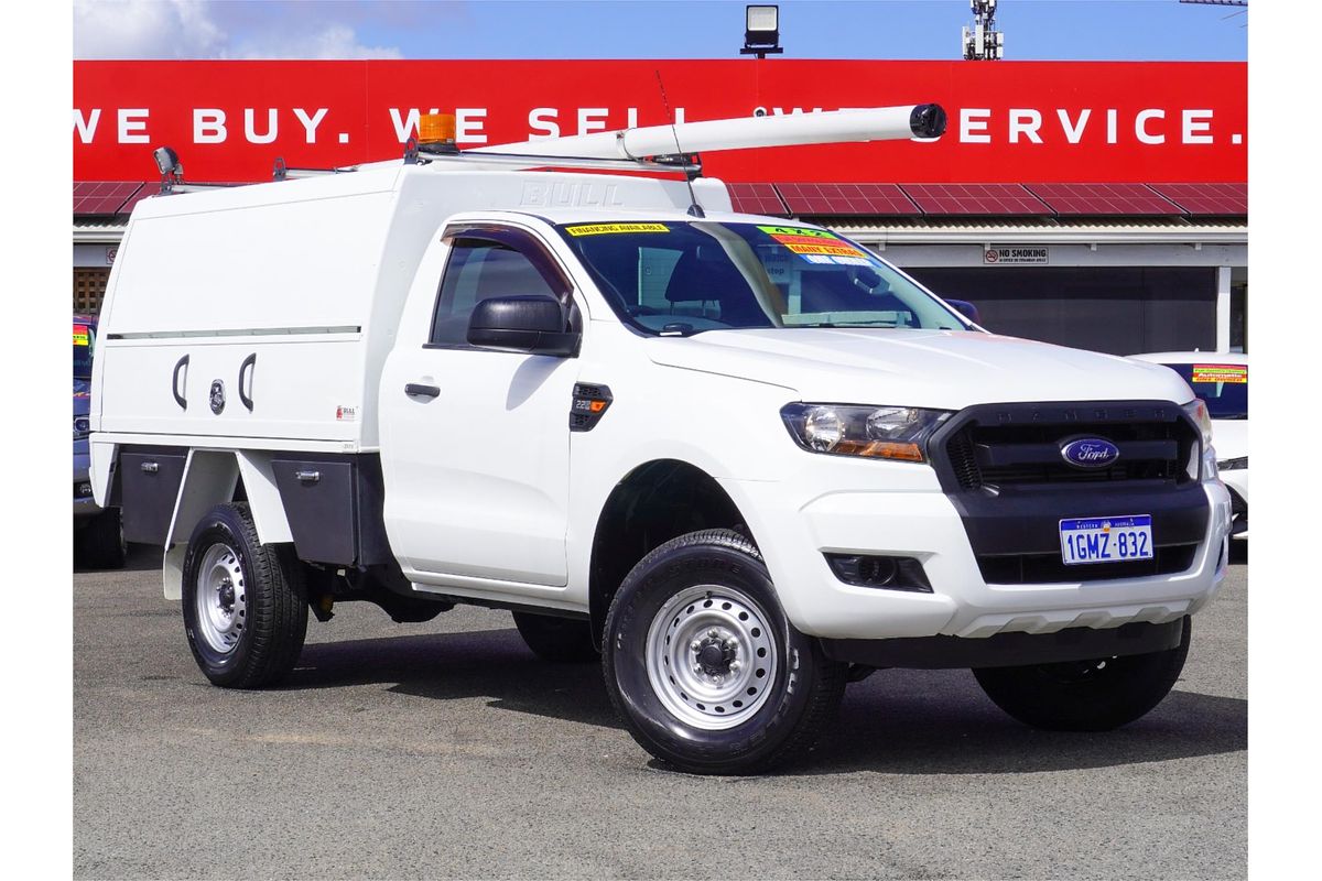 2018 Ford Ranger XL Hi-Rider PX MkII Rear Wheel Drive 2.2L