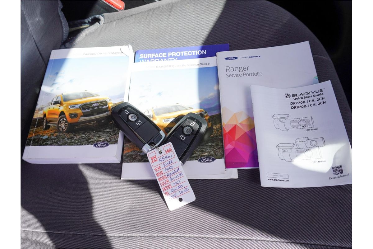 2022 Ford Ranger XLT PX MkIII 4X4 3.2L