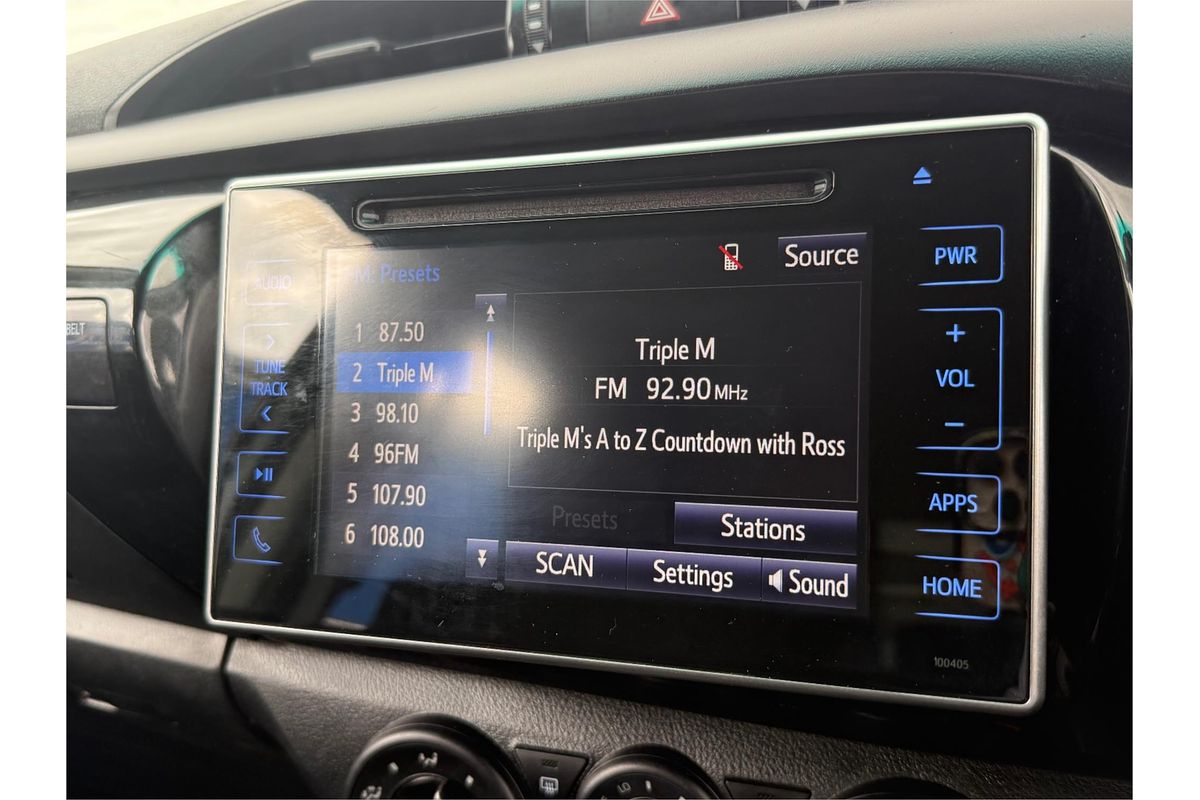 2019 Toyota Hilux SR GUN126R 4X4