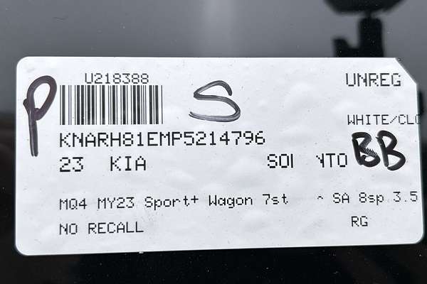 2023 Kia Sorento Sport+ MQ4