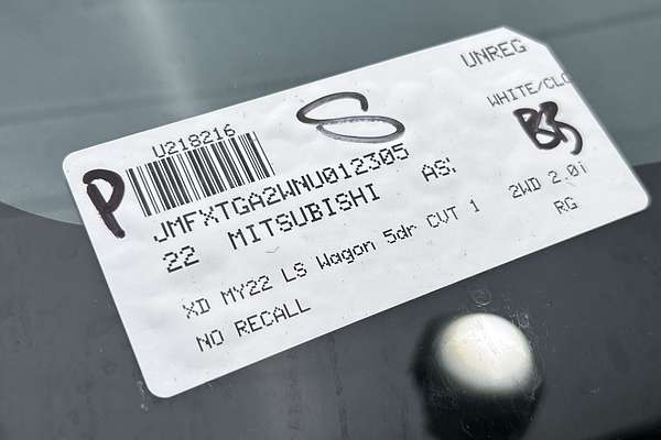 2022 Mitsubishi ASX LS XD