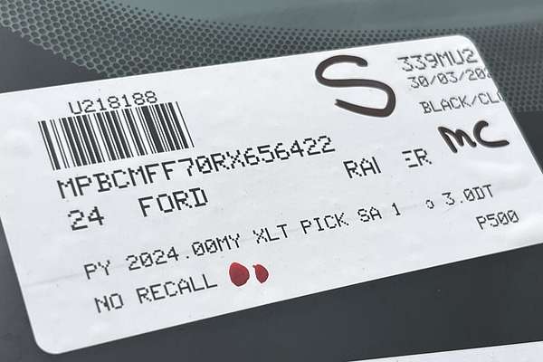 2024 Ford Ranger XLT 4X4 3.0L