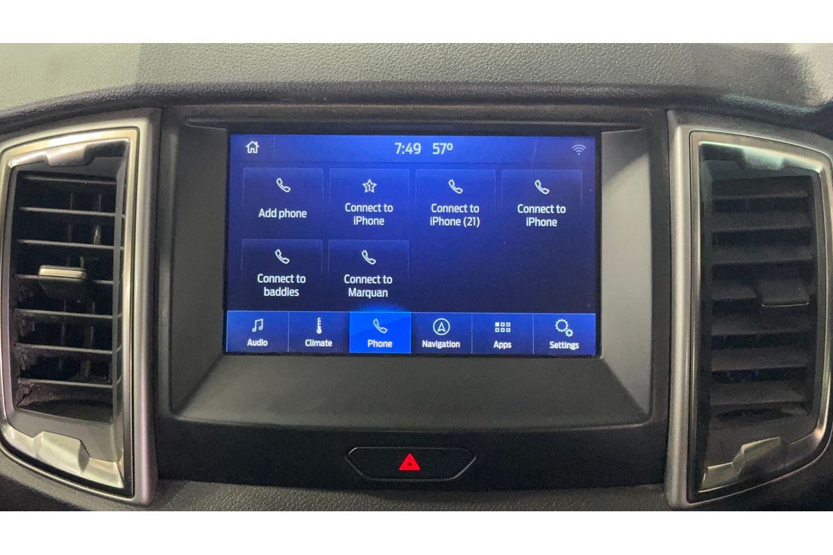 2022 Ford Ranger XLT PX MkIII 4X4 2.0L