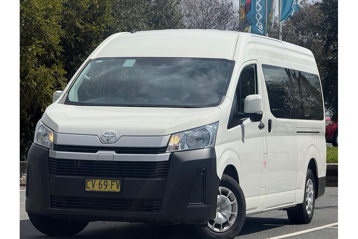 2019 Toyota Hiace Commuter GDH322R ELWB High Roof