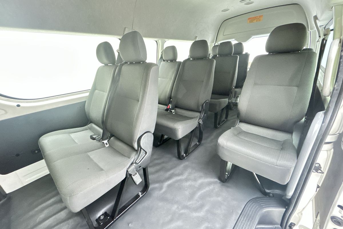 2017 Toyota Hiace Commuter KDH223R ELWB High Roof