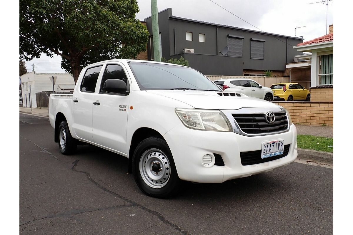 2012 Toyota Hilux SR KUN16R MY12 Rear Wheel Drive