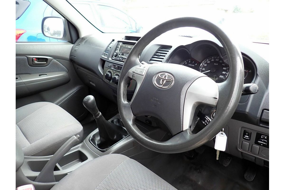 2012 Toyota Hilux SR KUN16R MY12 Rear Wheel Drive